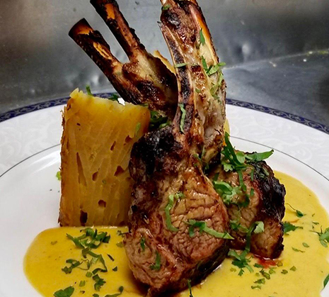 Tandoor Grilled Lamb Chops